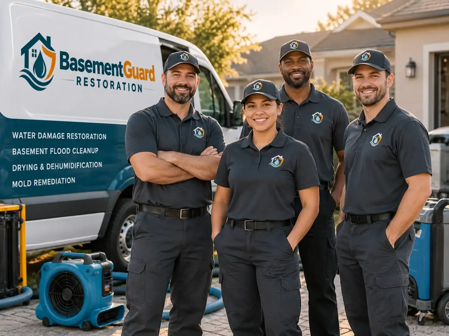 Basement Water Damage Restoration company in Saline, LA